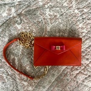 Tory Burch Bow Envelope Crossbody Bag